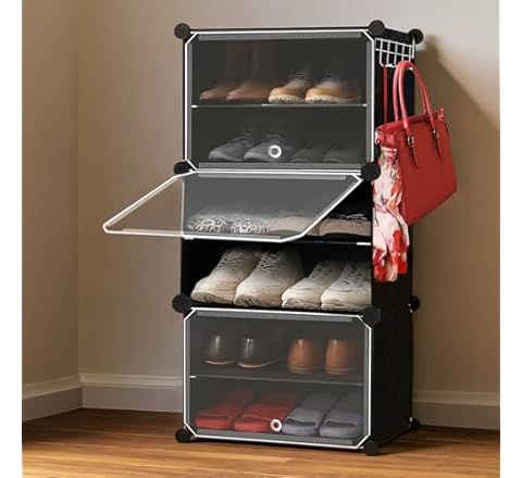 Shoe Rack for Home with Door